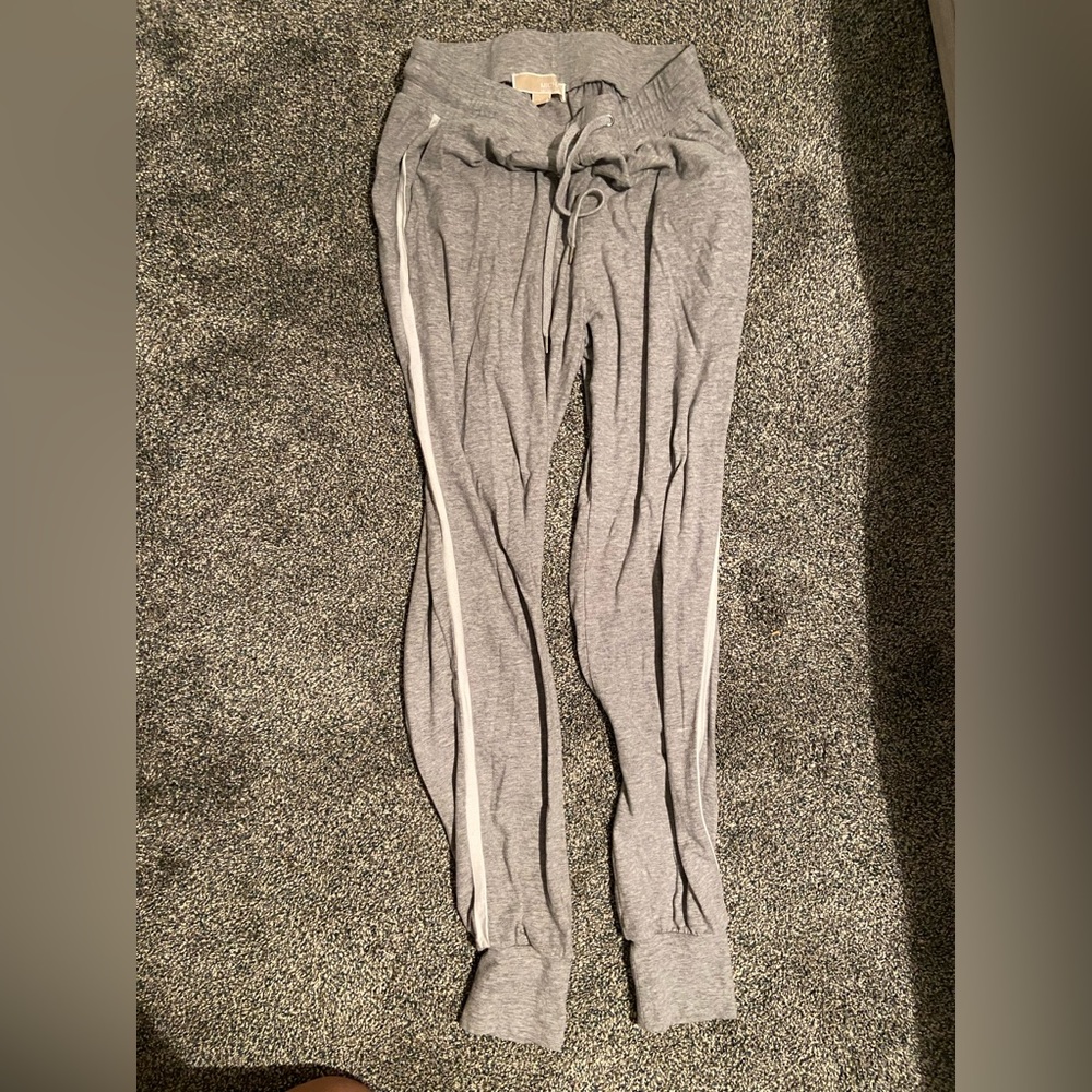 Michael Kors gray woman’s joggers. Worn once, smoke free home. Size M